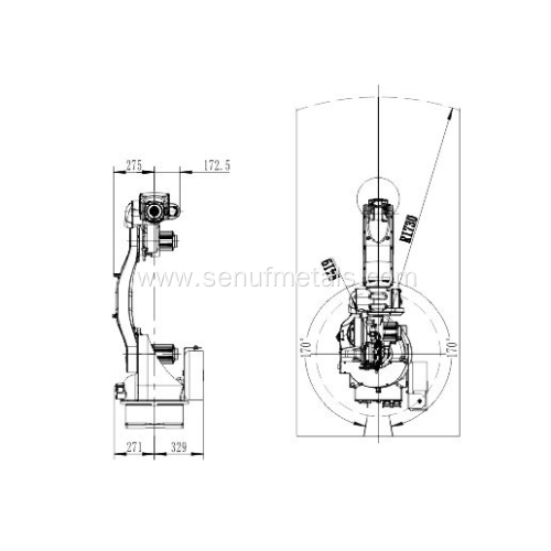 Multifunctional robots with high productivity Machine